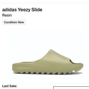 Yeezy Slide Resin US Mens 8 used